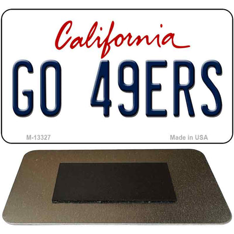 Go 49ers Novelty Metal Magnet M-13327