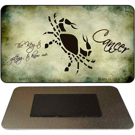 Cancer Zodiac Novelty Metal Magnet M-1332