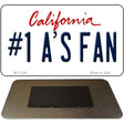 Number 1 Athletics Fan Novelty Metal Magnet M-13334