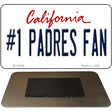 Number 1 Padres Fan Novelty Metal Magnet M-13336