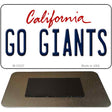 Go Giants Novelty Metal Magnet M-13337