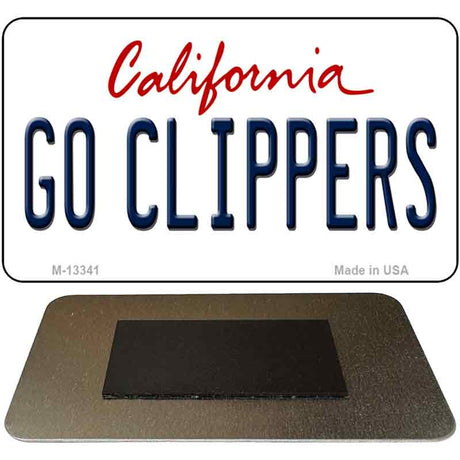 Go Clippers Novelty Metal Magnet M-13341