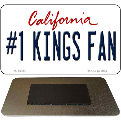 Number 1 Kings Fan Novelty Metal Magnet M-13346