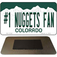 Number 1 Nuggets Fan Novelty Metal Magnet M-13358