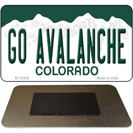 Go Avalanche Novelty Metal Magnet M-13359