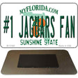 Number 1 Jaguars Fan Novelty Metal Magnet M-13362