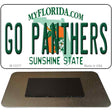 Go Panthers Novelty Metal Magnet M-13377