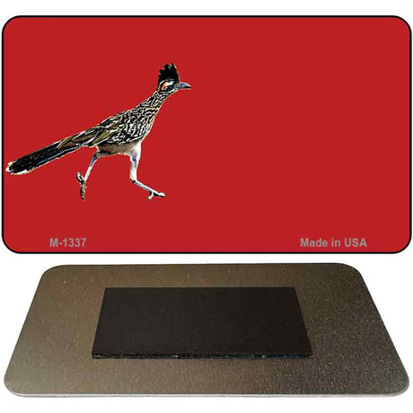 Roadrunner Offset Novelty Metal Magnet M-1137