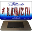 Number 1 Blackhawks Fan Novelty Metal Magnet M-13394