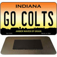 Go Colts Novelty Metal Magnet M-13395