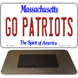 Go Patriots Novelty Metal Magnet M-13407