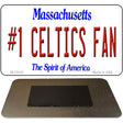 Number 1 Celtics Fan Novelty Metal Magnet M-13412