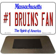 Number 1 Bruins Fan Novelty Metal Magnet M-13414