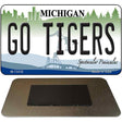 Go Tigers Novelty Metal Magnet M-13416