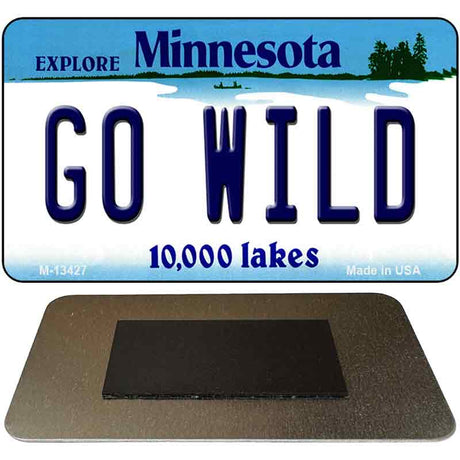 Go Wild Novelty Metal Magnet M-13427