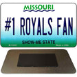 Number 1 Royals Fan Novelty Metal Magnet M-13432