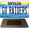 Go Raiders Novelty Metal Magnet M-13437