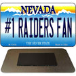 Number 1 Raiders Fan Novelty Metal Magnet M-13438