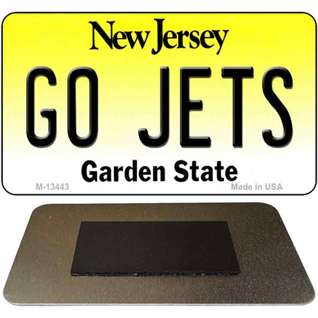 Go Jets Novelty Metal Magnet M-13443