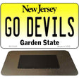 Go Devils Novelty Metal Magnet M-13445