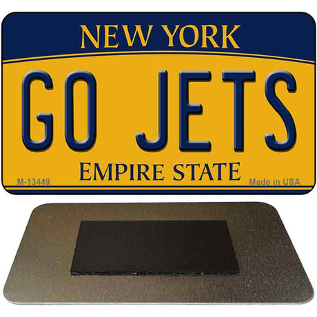 Go Jets Novelty Metal Magnet M-13449