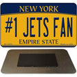 Numbers 1 Jets Fan Novelty Metal Magnet M-13450