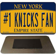 Number 1 Knicks Fan Novelty Metal Magnet M-13460