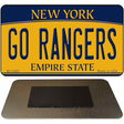 Go Rangers Novelty Metal Magnet M-13461