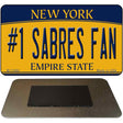 Number 1 Sabres Fan Novelty Metal Magnet M-13464