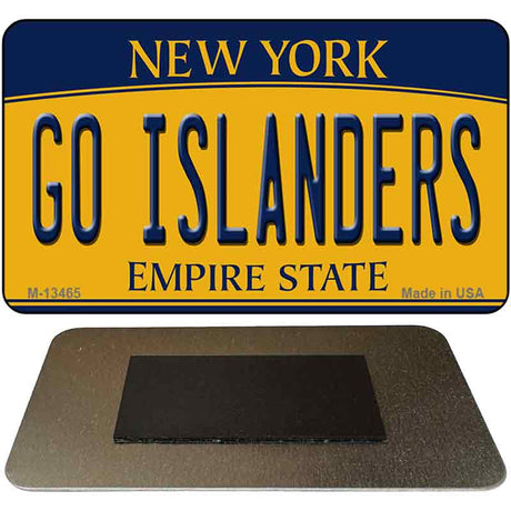 Go Islanders Novelty Metal Magnet M-13465