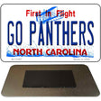 Go Panthers Novelty Metal Magnet M-13467