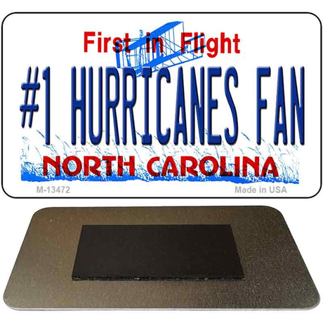 Number 1 Hurricanes Fan Novelty Metal Magnet M-13472