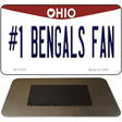 Number 1 Bengals Fan Novelty Metal Magnet M-13474