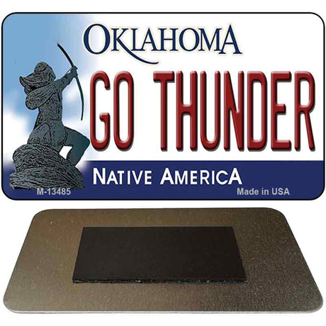 Go Thunder Novelty Metal Magnet M-13485