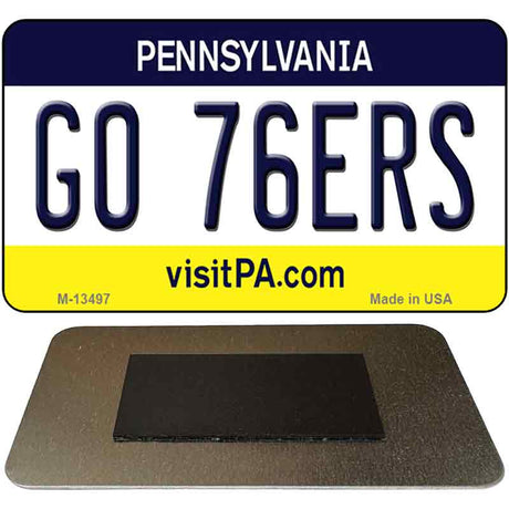 Go 76ers Novelty Metal Magnet M-13497