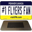 Number 1 Flyers Fan Novelty Metal Magnet M-13502