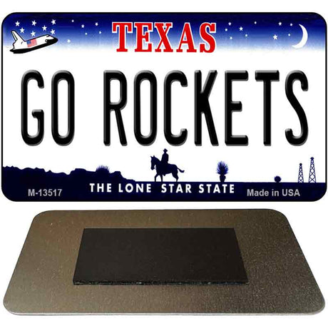 Go Rockets Novelty Metal Magnet M-13517