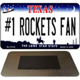 Number 1 Rockets Fan Novelty Metal Magnet M-13518