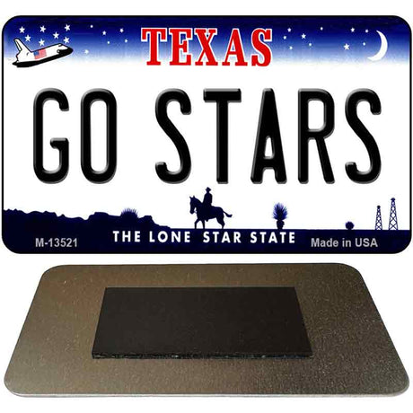 Go Stars Novelty Metal Magnet M-13521