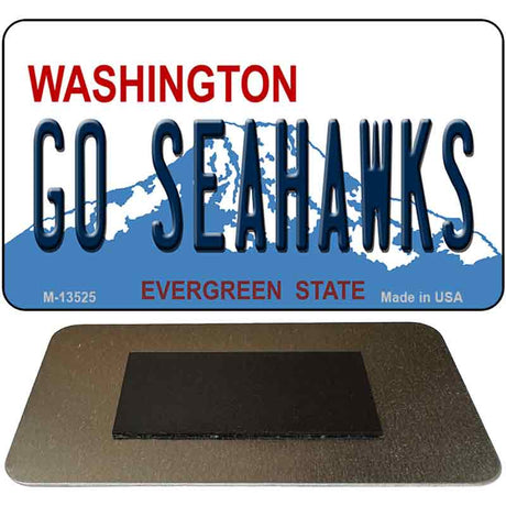 Go Seahawks Novelty Metal Magnet M-13525