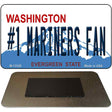 Number 1 Mariners Fan Novelty Metal Magnet M-13528