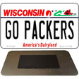 Go Packers Novelty Metal Magnet M-13529