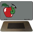 Teachers Apple Offset Novelty Metal Magnet M-1352