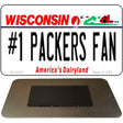 Number 1 Packers Fan Novelty Metal Magnet M-13530