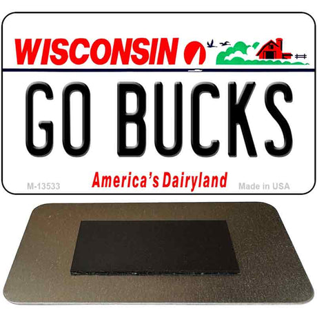 Go Bucks Novelty Metal Magnet M-13533