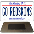 Go Redskins Novelty Metal Magnet M-13535