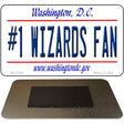 Number 1 Wizards Fan Novelty Metal Magnet M-13540