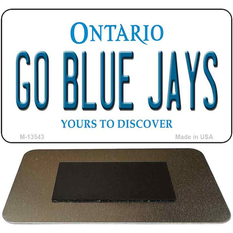 Go Blue Jays Novelty Metal Magnet M-13543