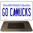 Go Canucks Novelty Metal Magnet M-13551