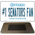 Number 1 Senators Fan Novelty Metal Magnet M- 13560